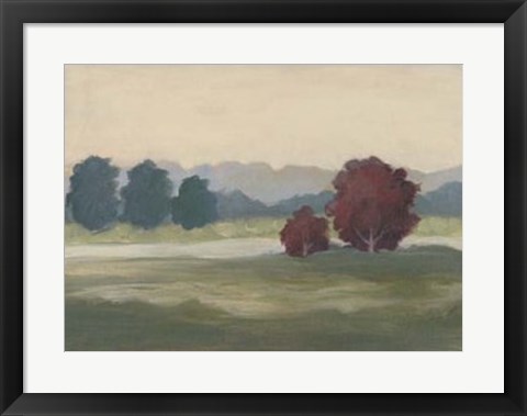 Framed Morning Haze I Print
