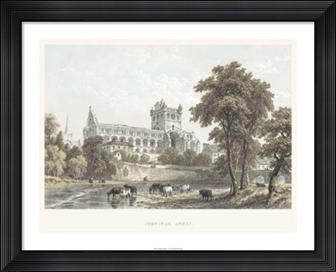Framed Jedburgh Abbey Print