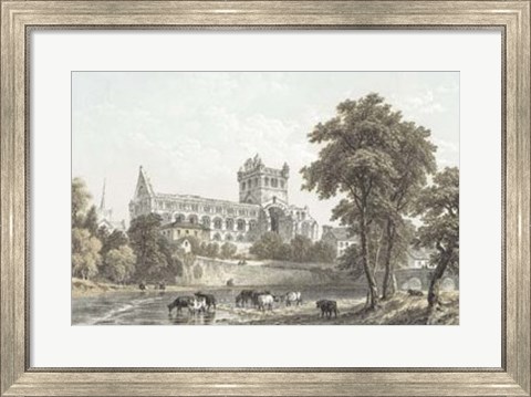 Framed Jedburgh Abbey Print