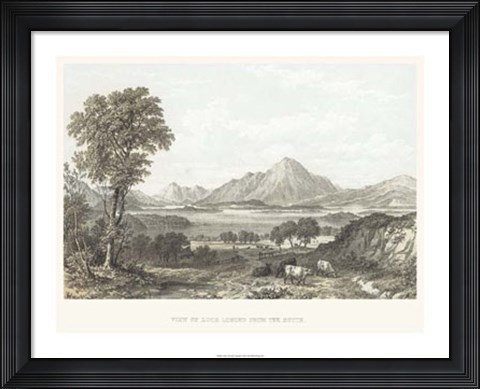 Framed View of Loch Lomond Print