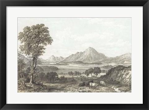 Framed View of Loch Lomond Print