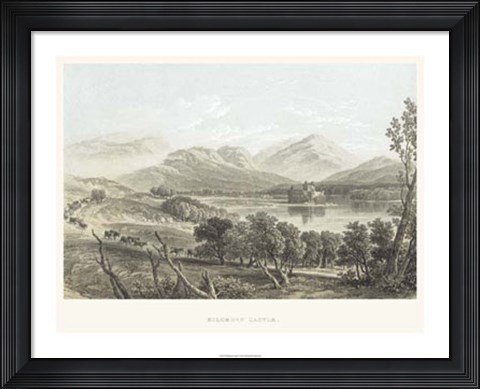 Framed Kilchurn Castle Print