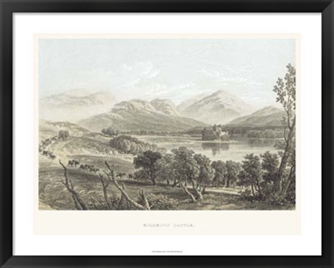 Framed Kilchurn Castle Print