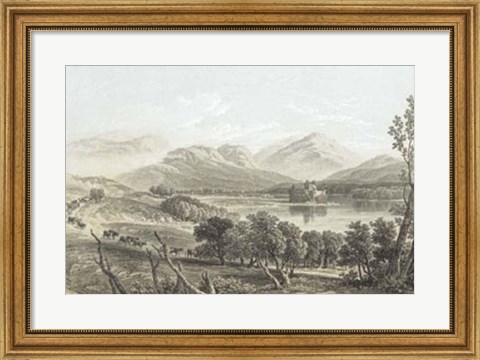 Framed Kilchurn Castle Print