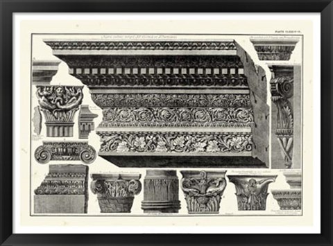 Framed Cornice et Damiani Print