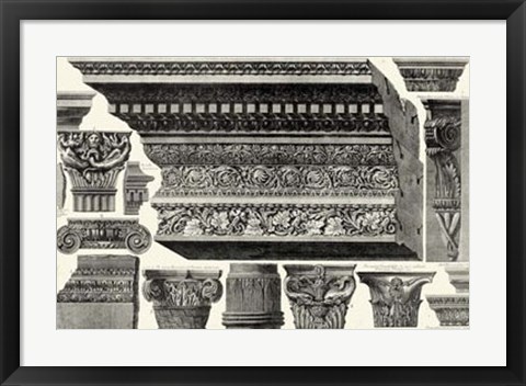 Framed Cornice et Damiani Print