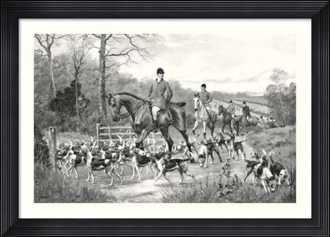 Framed Going to Covert Print