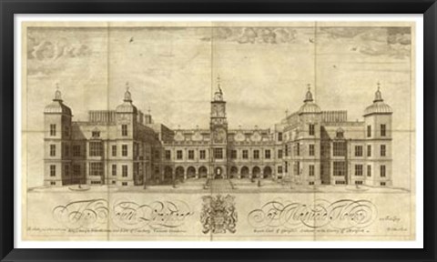 Framed Hatfield House Print