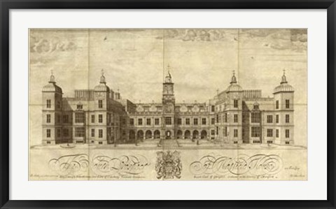 Framed Hatfield House Print