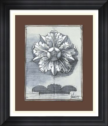 Framed Classical Sketch II Print