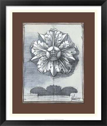 Framed Classical Sketch II Print