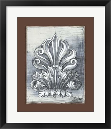 Framed Classical Sketch III Print