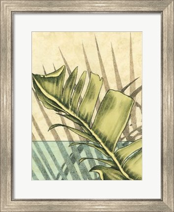 Framed Tropical Shade I Print