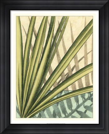 Framed Tropical Shade II Print