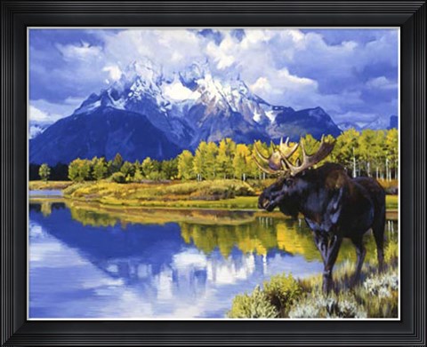 Framed Grand Morning Print