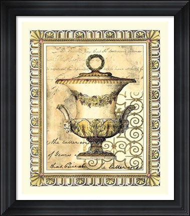 Framed Garden Gateway II Print