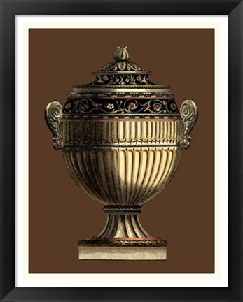 Framed Imperial Urns I Print