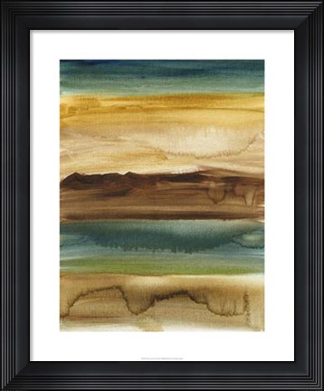Framed Vista Abstract V Print