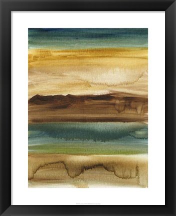 Framed Vista Abstract V Print