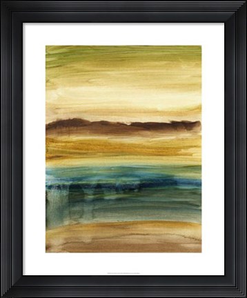 Framed Vista Abstract VI Print