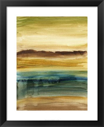 Framed Vista Abstract VI Print