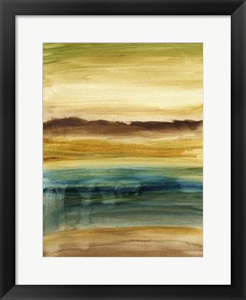 Framed Vista Abstract VI Print