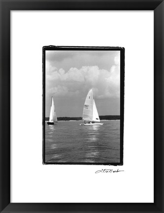 Framed Ocean Breeze III Print