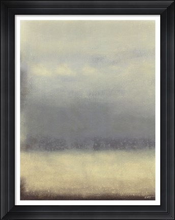 Framed Coastal Rain II Print