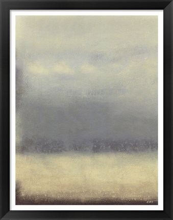 Framed Coastal Rain II Print