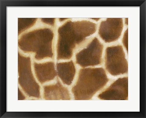 Framed Giraffe II Print