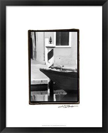Framed Waterways of Venice I Print