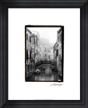 Framed Waterways of Venice II Print