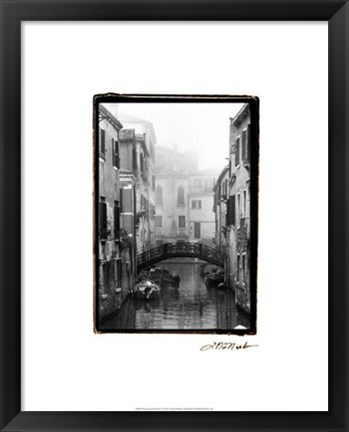 Framed Waterways of Venice II Print