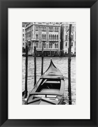 Framed Waterways of Venice III Print