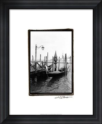 Framed Waterways of Venice IV Print