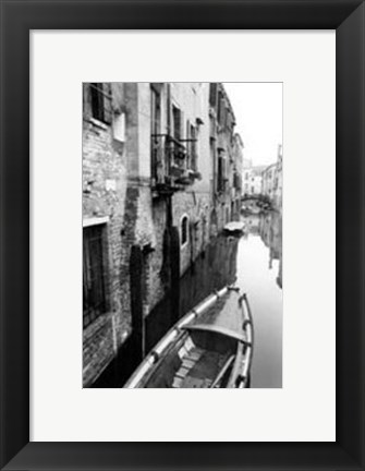 Framed Waterways of Venice V Print