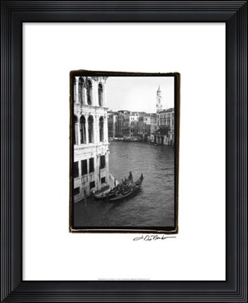 Framed Waterways of Venice VI Print