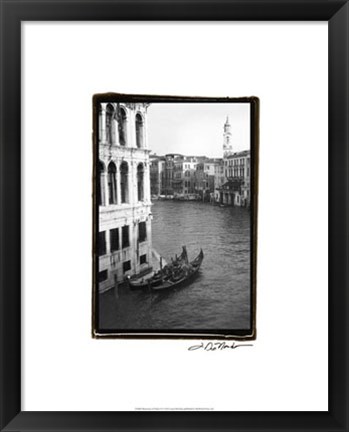 Framed Waterways of Venice VI Print