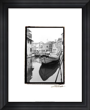Framed Waterways of Venice VIII Print