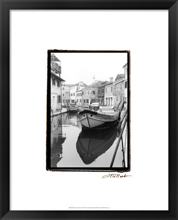 Framed Waterways of Venice VIII Print