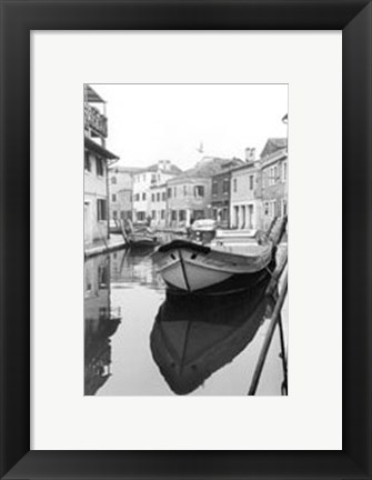 Framed Waterways of Venice VIII Print