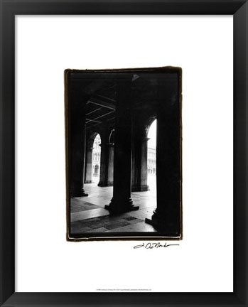 Framed Archways of Venice III Print