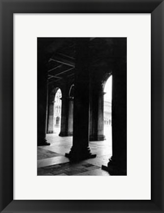 Framed Archways of Venice III Print