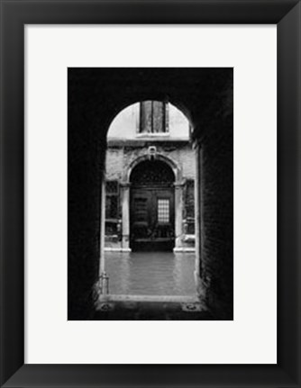 Framed Archways of Venice IV Print