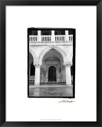 Framed Archways of Venice V Print