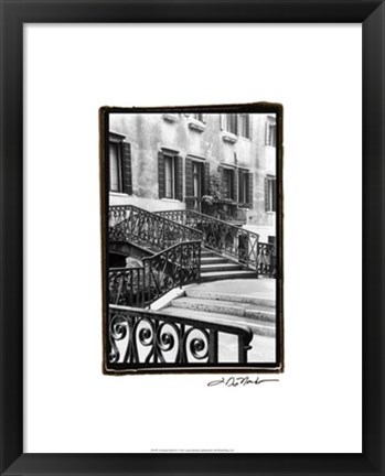 Framed Venetian Stroll IV Print