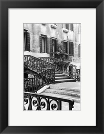 Framed Venetian Stroll IV Print