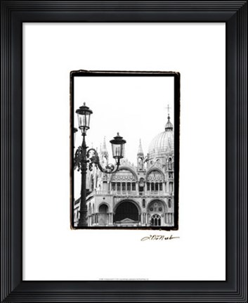 Framed Venetian Stroll V Print