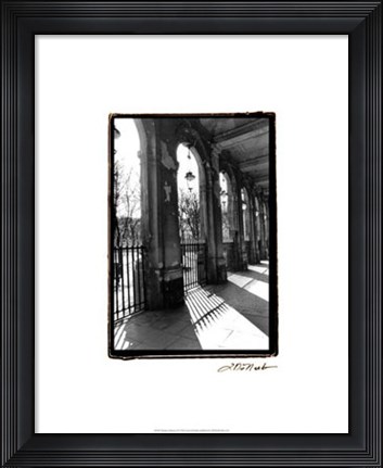 Framed Parisian Archways II Print