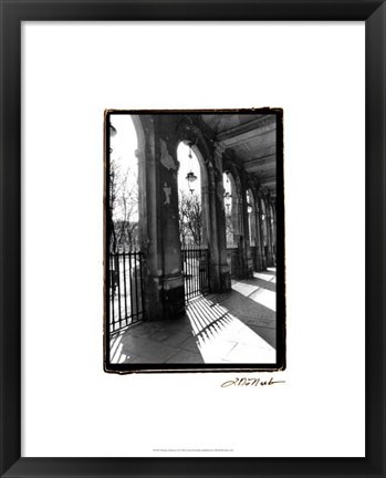 Framed Parisian Archways II Print